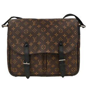 Louis Vuitton Monogram Macassar Christopher Shoulder Bag